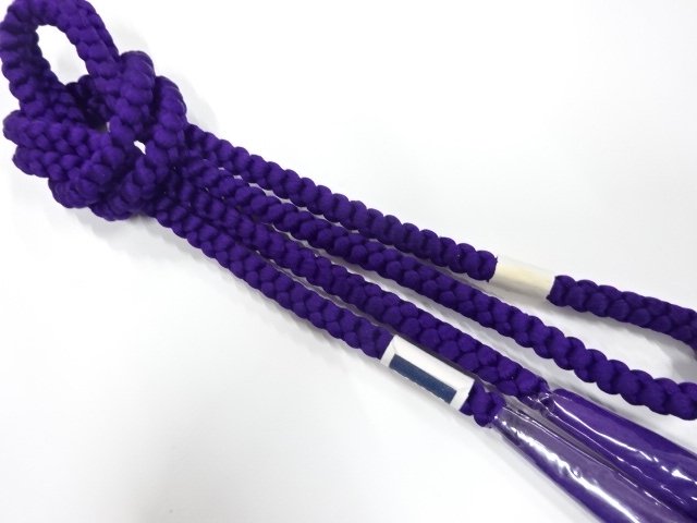 未使用品　正絹　手組帯締め